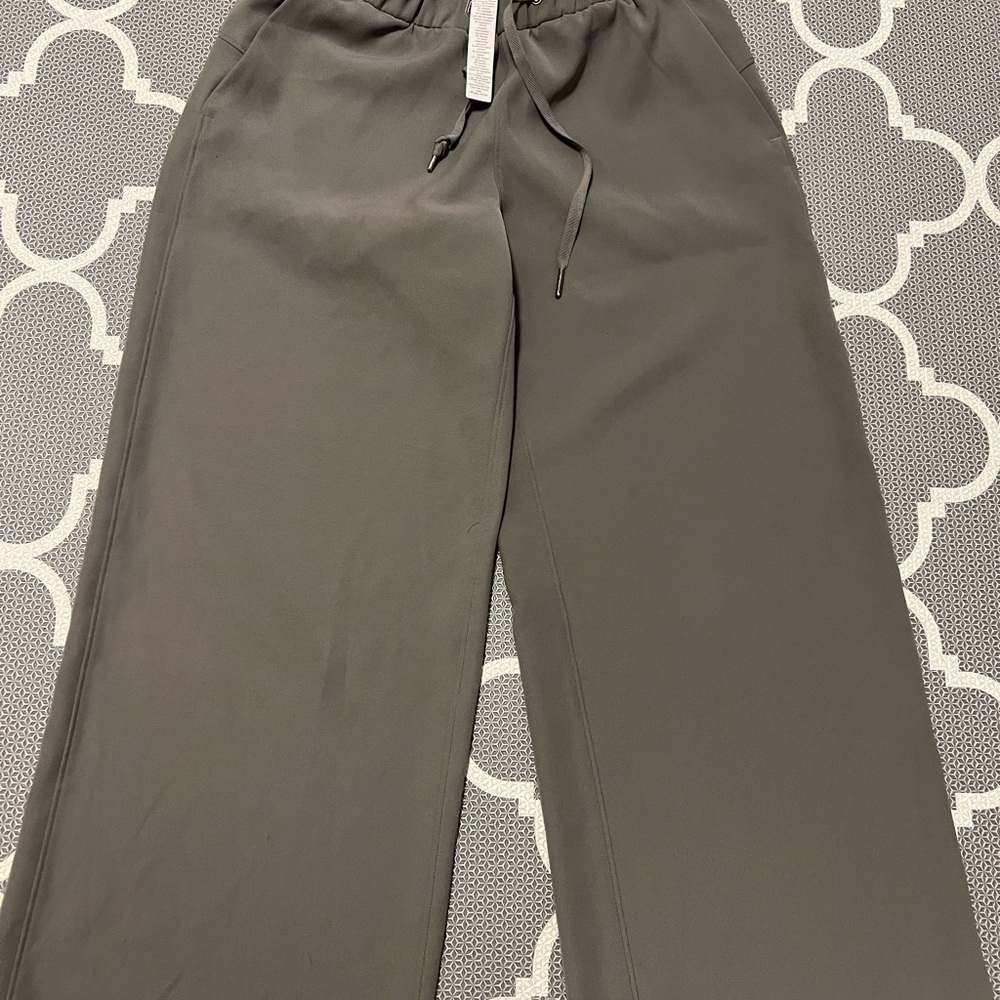 Lululemon Athletica Gray Drawstring Pants